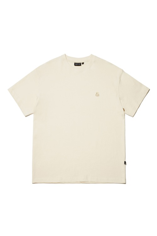 [샘플세일]Bear Patch Half T-Shirts_Cream