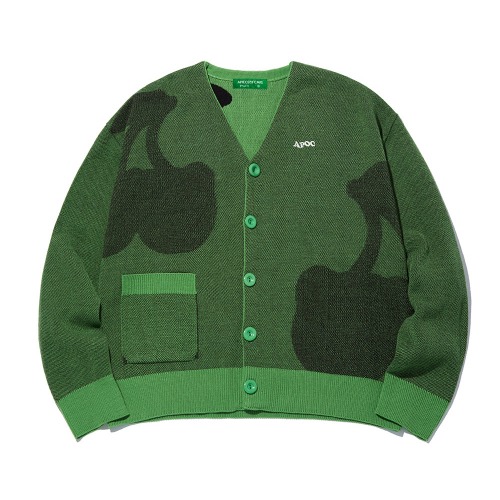 Inside-Out Cardigan_Green